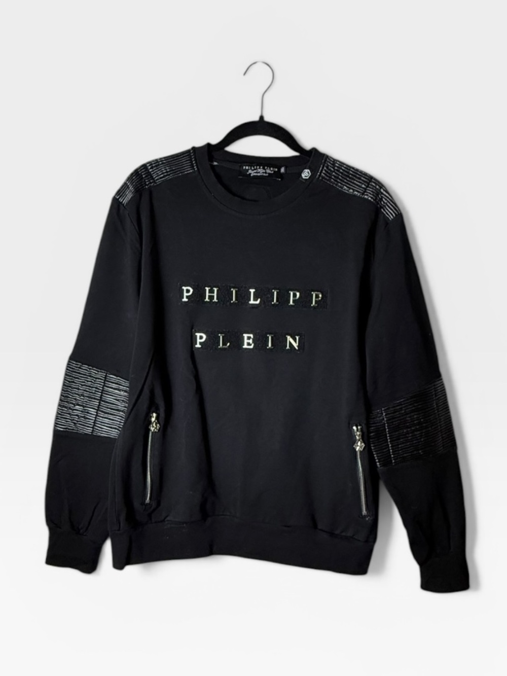 Philipp Plein Black Sweatshirt Size 3XL (M)